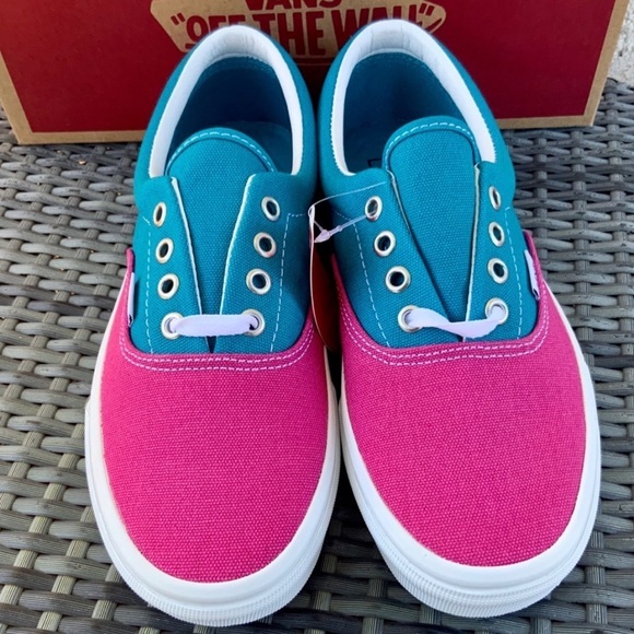 ❇️ - New Vans Era Colorblock Sneaker in women’s 7.5 - Picture 3 of 6